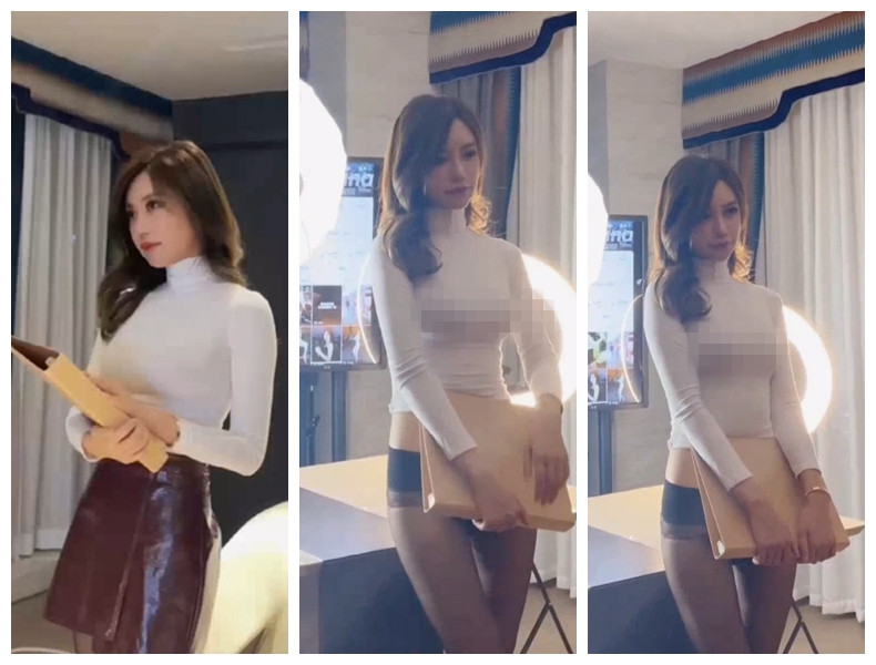 【永久专享】气质女神【绮里嘉】真空凸点 丁字裤